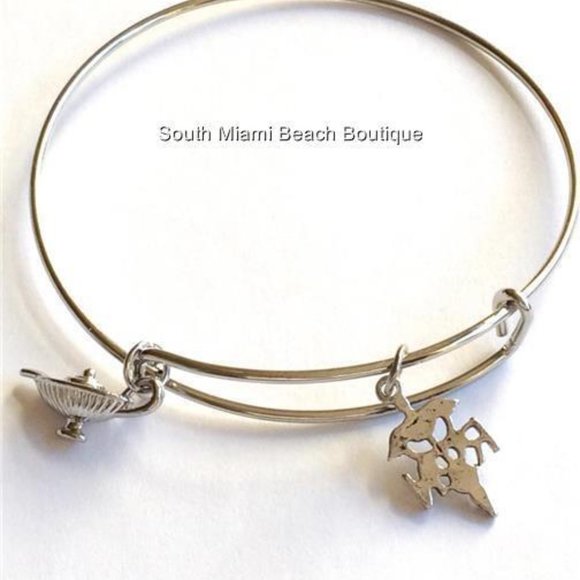Nursing RN Caduceus Charm Bracelet Nightingale Lamp Nurse Graduation Gift - Picture 7 of 9